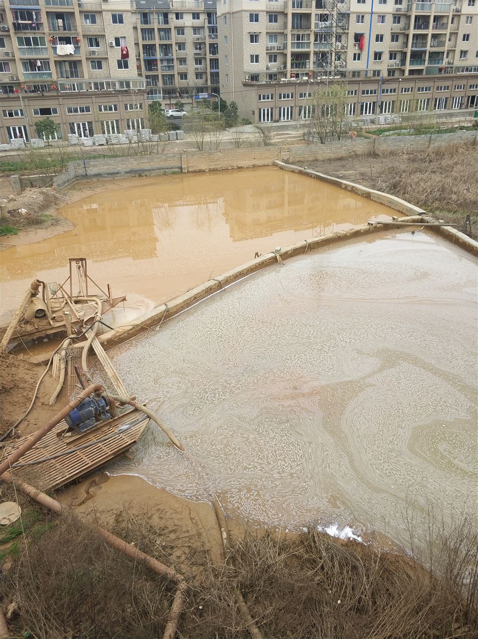 安定沉淀池淤泥清理-厂区废水池淤泥清淤