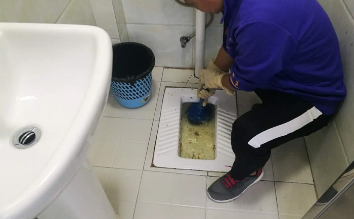 安定疏通蹲坑